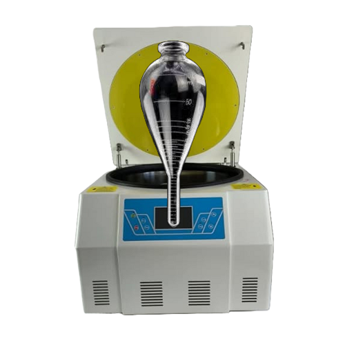 Oil Centrifuge – Model TOC-6M (4×100ml) with Pear-Shaped Centrifuge Tubes