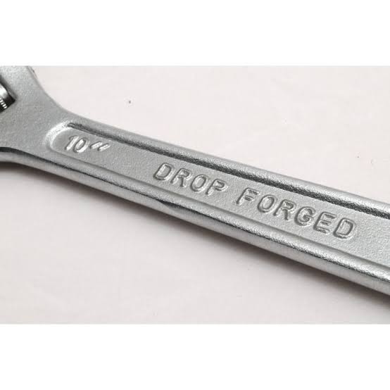 10" (250mm) Forged Steel Adjustable Spanner