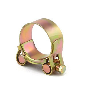 T Bolt Hose Clamp 56 To 59mm Brass Tone