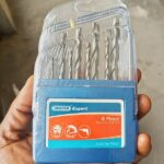 8 Piece Masonry Drill Bits Set, Draper Expert DS8M5 3mm - 10mm Concrete Drill Bits Set